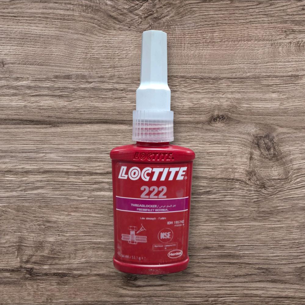 Loctite No.222 * 50ml - Threadlocker * Low Strength