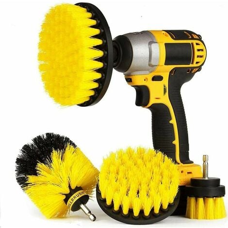 Drill Cleaning Brushes Set Of 4 Pcs‏