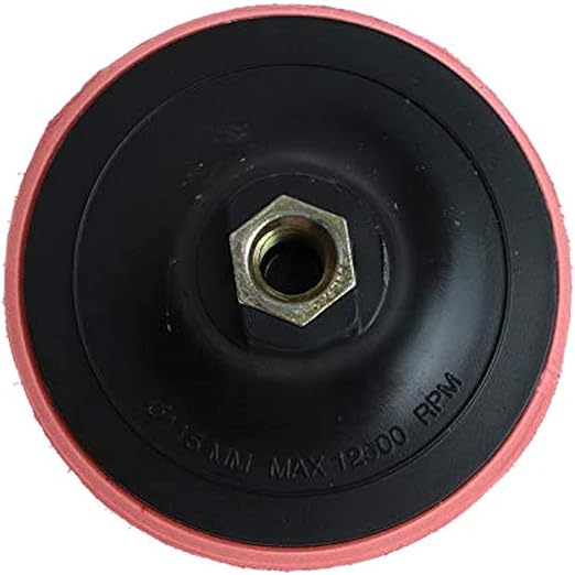 قاعدة صنفرة اسكوتش لصق صغيرة ، احمر