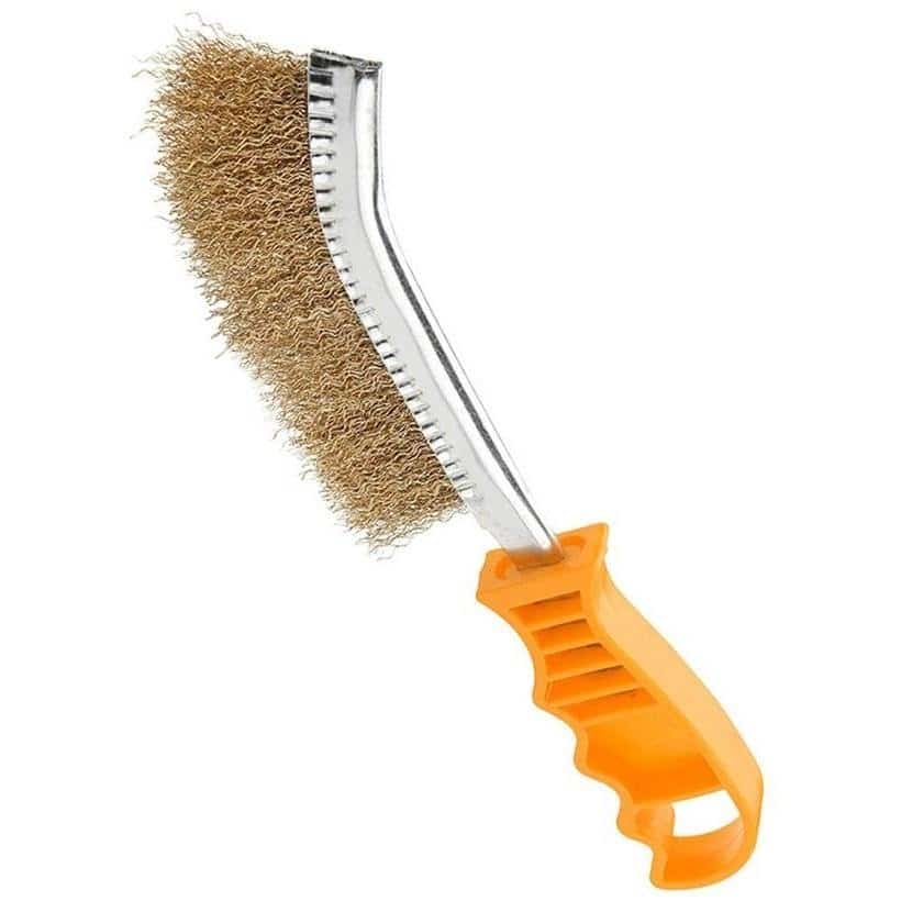 فرشاة سلك جسم معدن 10"  Tolsen