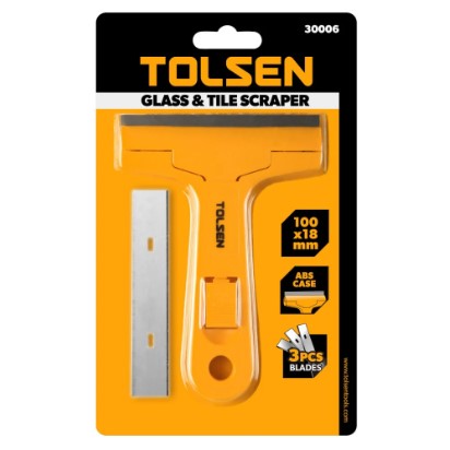 TOLSEN SCRAPER 100X18.5X0.4 Mm