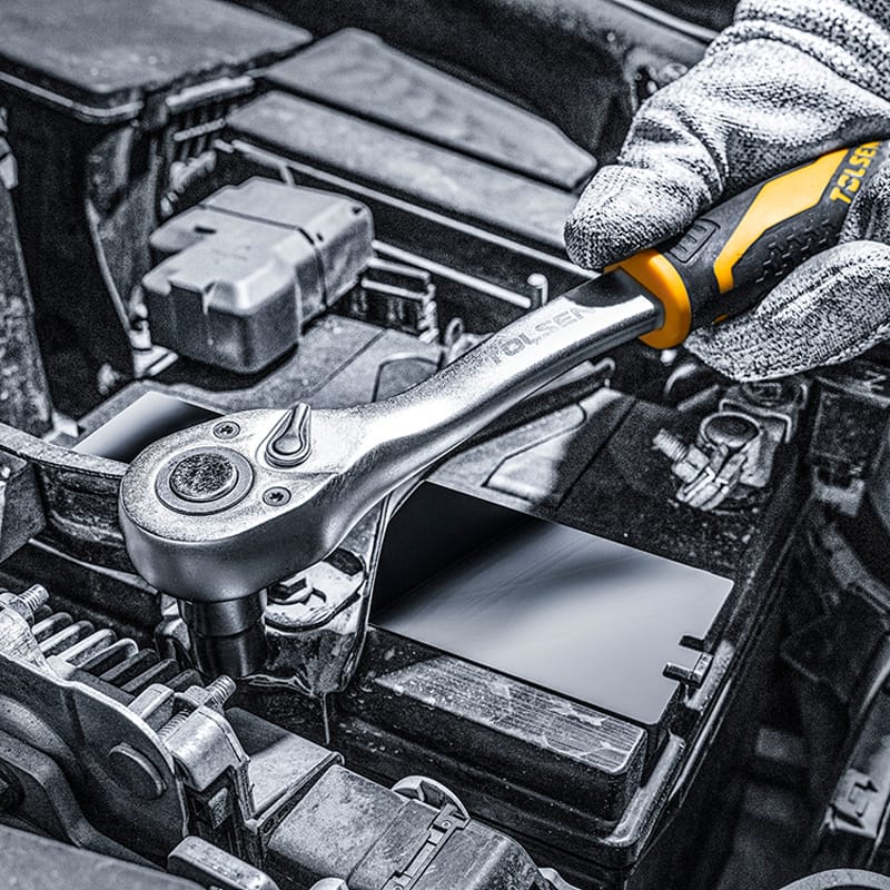 طقم لقم/مفتاح/سنون/وصالت 216ق  1/2 "&3/8"&1/4" TOLSEN