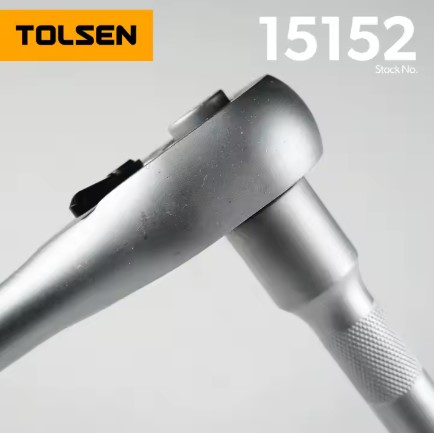 TOLSEN 12PCS 1/2″ RATCHET HANDLE WITH SOCKET SET