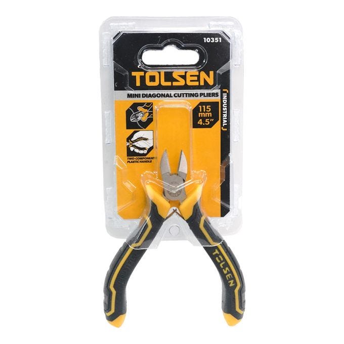 TOLSEN 4.5″ MINI DIAGONAL CUTTING PLIERS (INDUSTRIAL)
