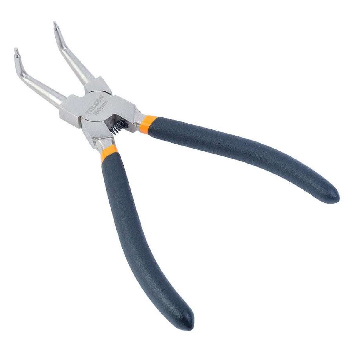 TOLSEN INTERNAL CIRCLIP PLIERS, BENT 7"