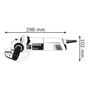 Bosch Angle Grinder 125 mm 1400 watt