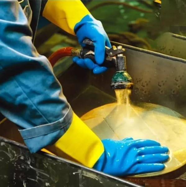 Rubber Gloves, Size 2XL, Made In Malaysia