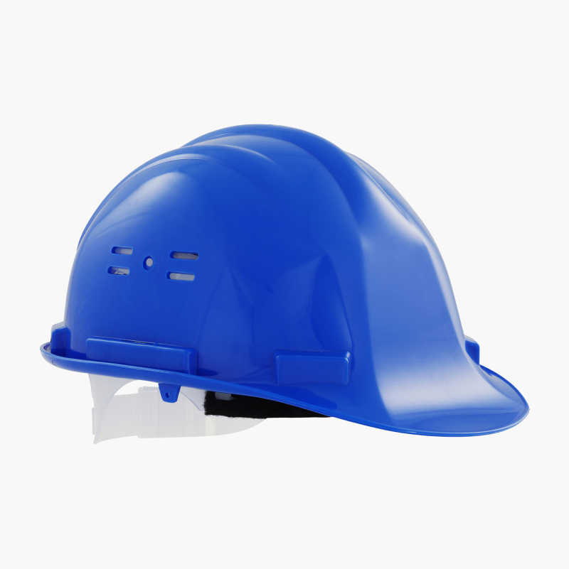 Vented Hard Hat, Safety Helmet, Made In Turkey, Blue Color