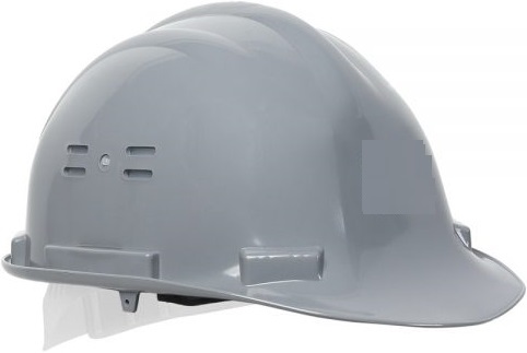 Vented Hard Hat, Safety Helmet, Made In Turkey, Gray Color