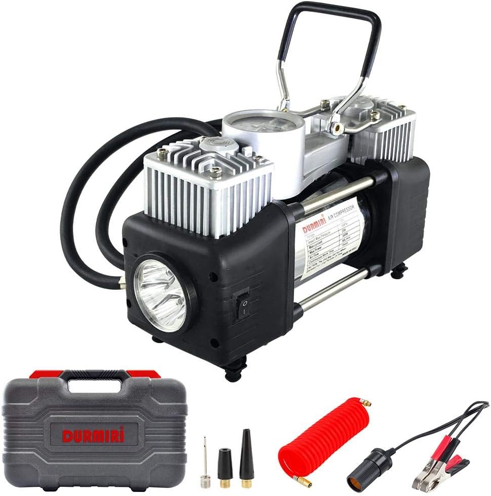 منفاخ عجل 2 بستم بشنطة بلاستيك  DURMIRI