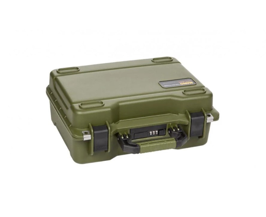 Heavy-Duty Plastic Case, Model 200 – Green Color, Brand: Mano.