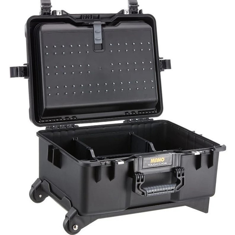MTC460PP.Y – Heavy-duty Trolley Case Made Of Durable Plastic, Equipped With High-density Foam And Internal Dividers. Model 460, Yellow Color