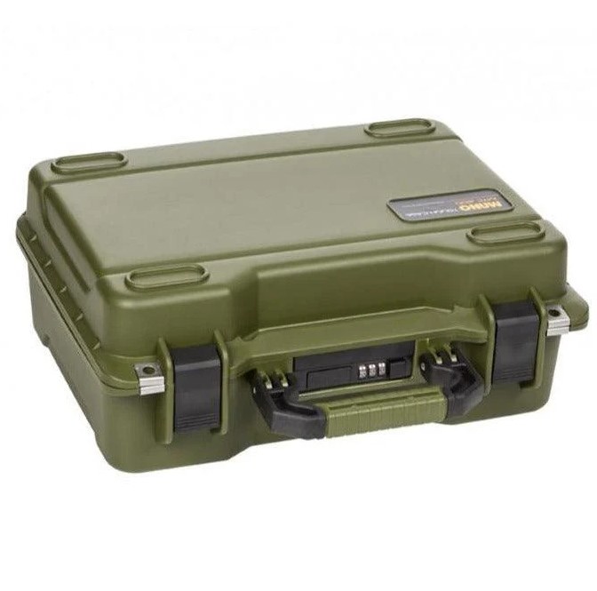 MTC200PL.GN – Heavy-duty Case Made Of Durable Plastic, Equipped With High-density Foam. Model 200, Green Color.