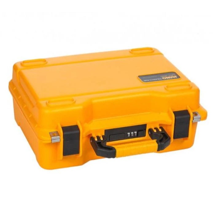 Heavy-duty Case Made Of Durable Plastic, Model 200, Yellow Color, Manno Brand.