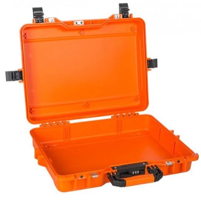 MTC330.O – Heavy-duty Trolley Case Made Of Durable Plastic, Model 330, Orange Color, Mano Brand.