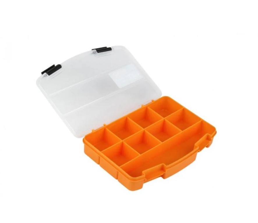 Plastic Tool Organizer, 7-inch Size (194×140×33 Mm), Mano Brand, Made In Turkey.