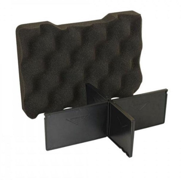 Heavy-duty Plastic Case, Break-resistant And Water-resistant, With Samsonite System. Equipped With Top Foam And Adjustable Plastic Dividers. Model 230