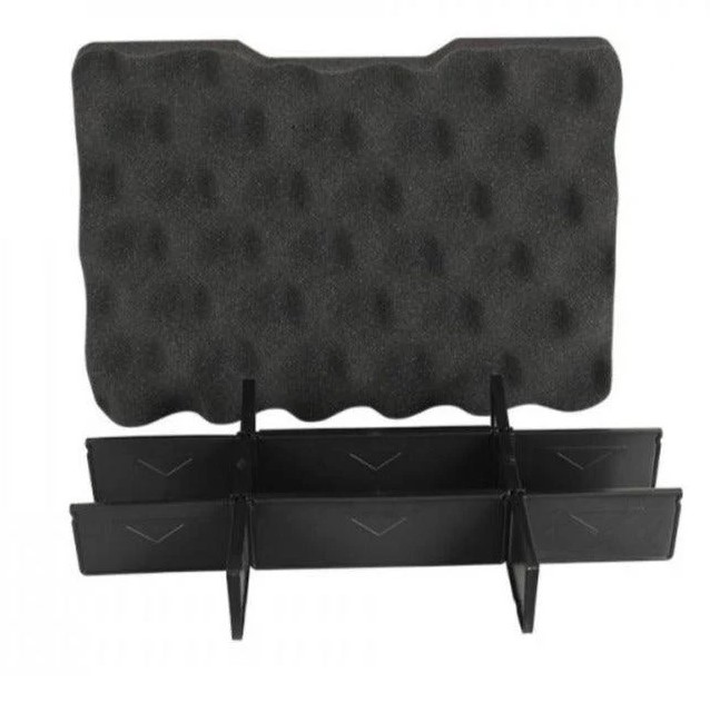 Heavy-duty Plastic Case, Break-resistant And Water-resistant, With Samsonite System. Equipped With Top Foam And Adjustable Plastic Dividers. Model 300