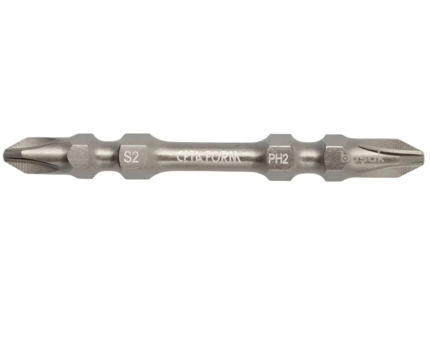 Double-ended Phillips Screwdriver Bit PH2 × 65 Turkish CB/662TM