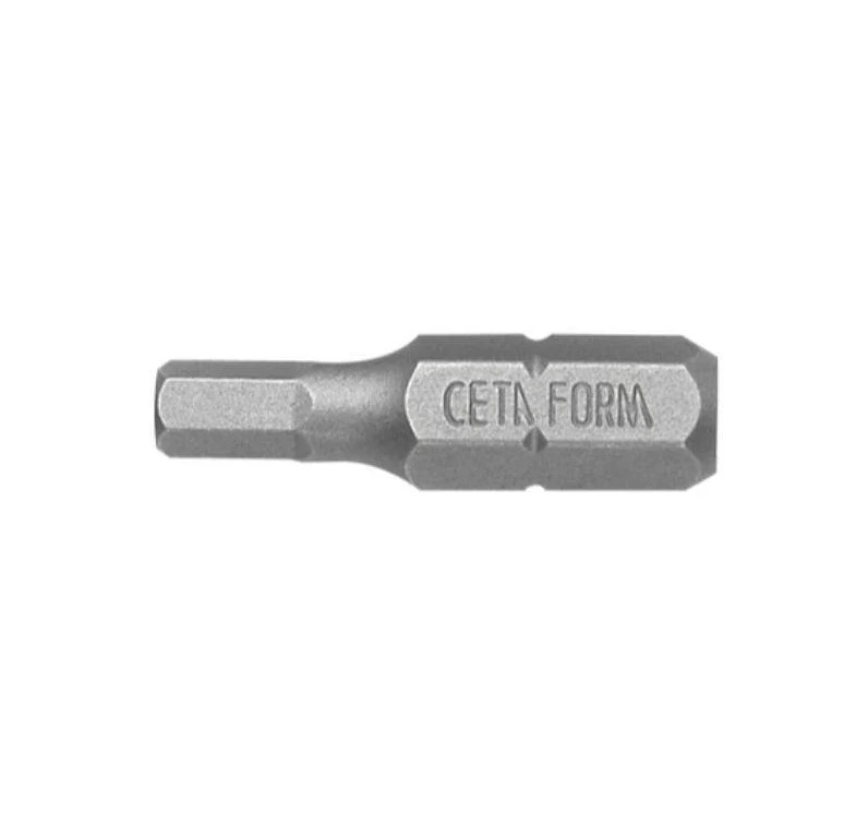 Screwdriver Bit 6 × 33 Mm, Kraftform, Turkish, CB/8806
