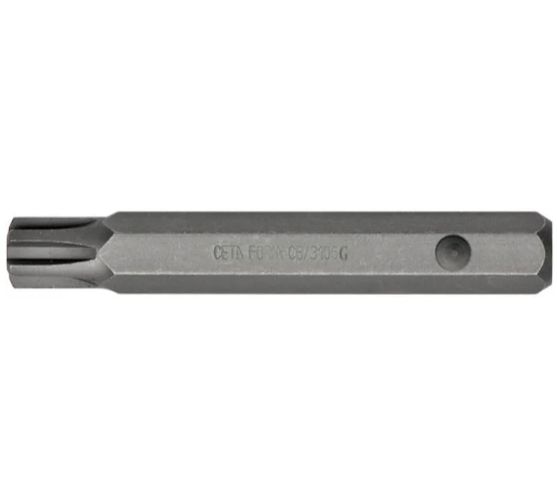 Allen Hex Screwdriver Bit, 75 Mm, Size 10, Kraftform, Turkish, CB/4110G