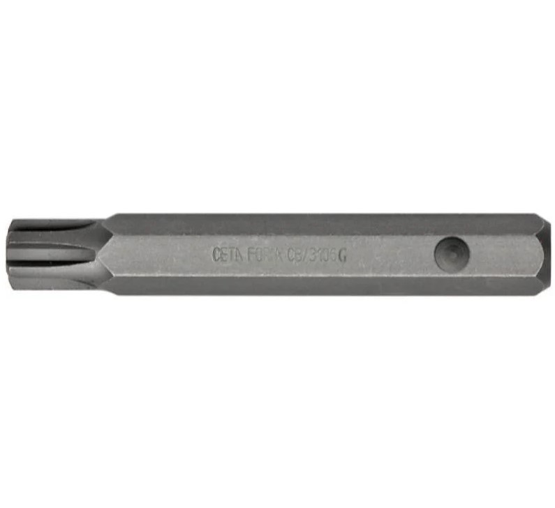 Special Long Star Screwdriver Bit, 75 Mm, Size 8, Kraftform, Turkish, CB/4108G