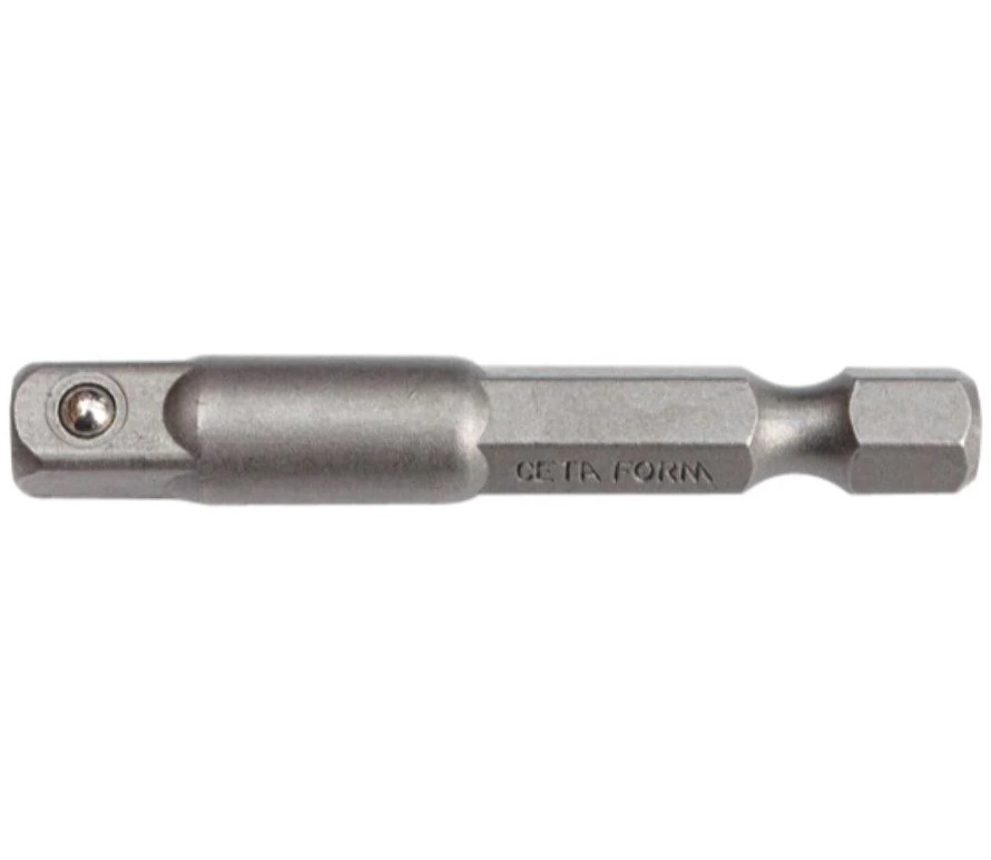 1/2" To 1/4" Adaptor, 50 Mm, Kraftform, Magnetic Tested, BT/7030