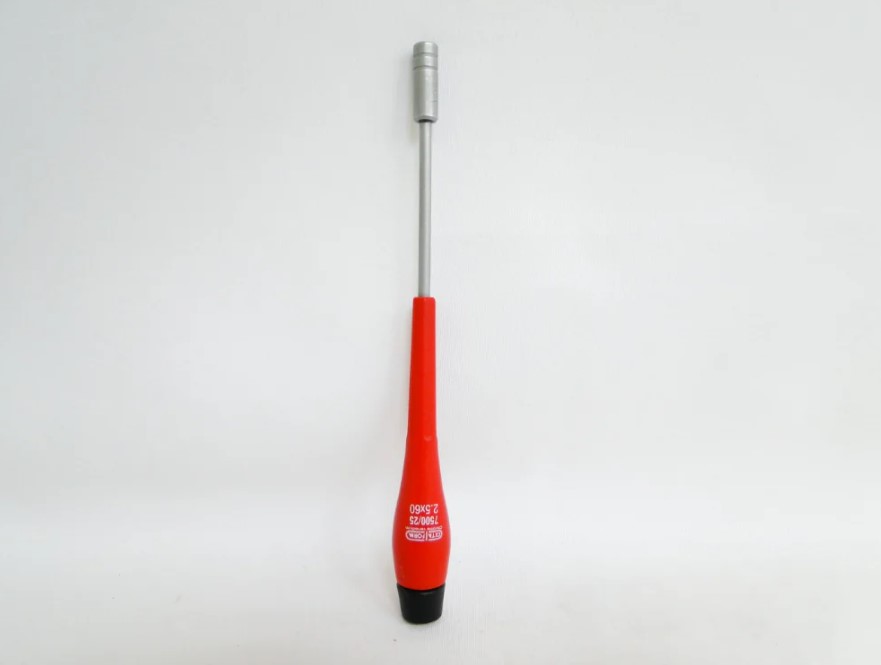 3mm Bit Screwdriver With Red Handle, Ceta Form, Turkish, 7500/30