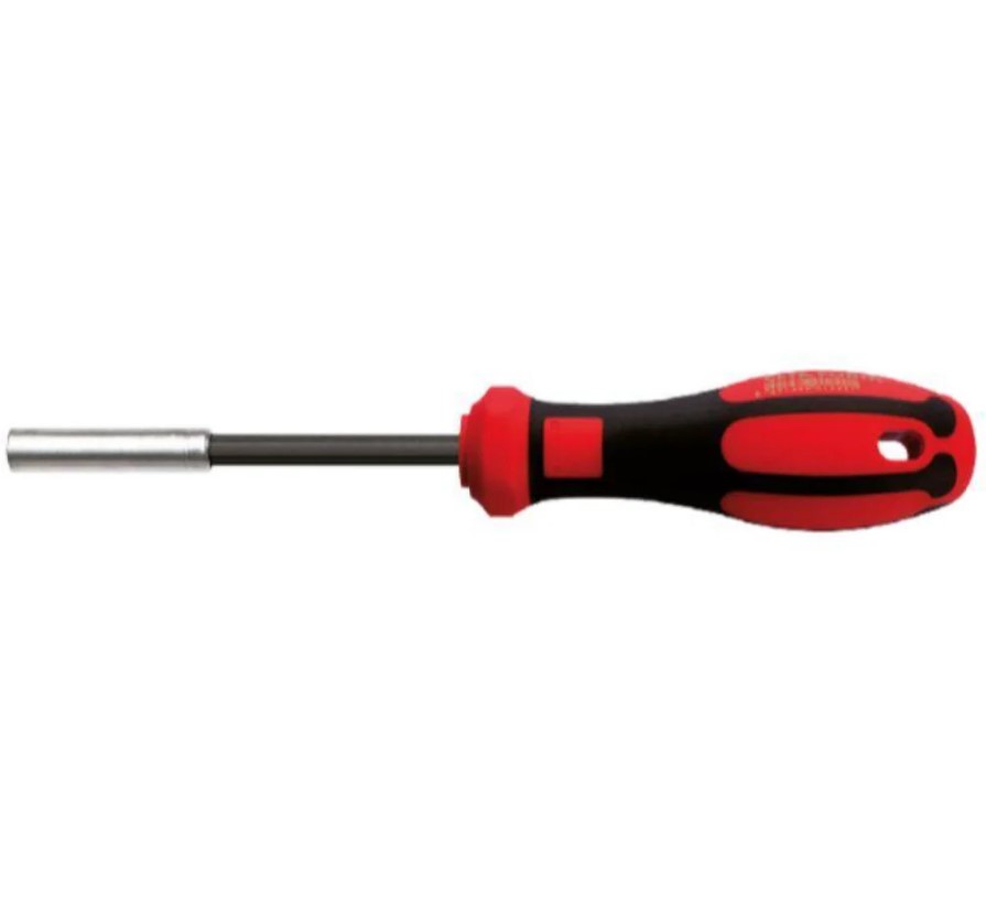 Ceta Form 1/4" Bit Screwdriver Handle, Red, 125mm, F26/BT