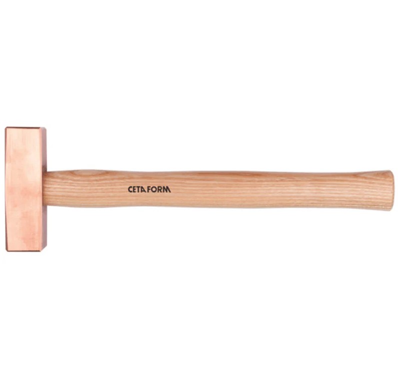 750g Copper Hammer With Wooden Handle, L18-750