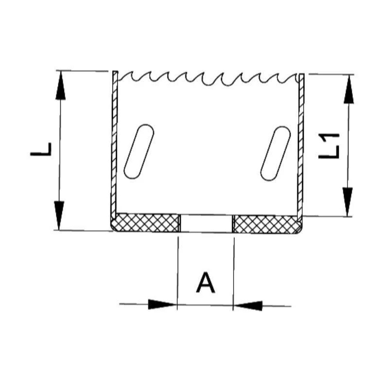 44mm Hole Saw Bit, J40-044