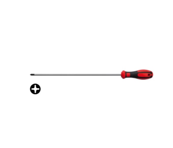 Long Phillips Screwdriver Bit, Size PH1, Blade Length 50cm, F14-001-500