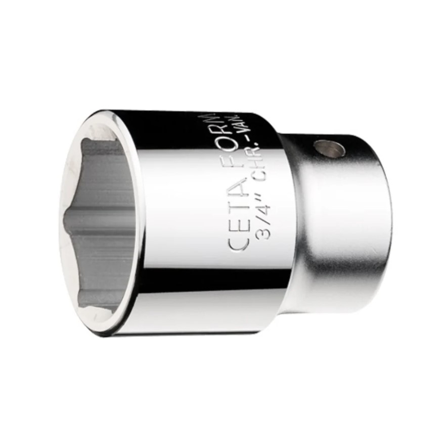 22mm Hex Socket, 3/4" Drive, 50mm Length, C32-H22