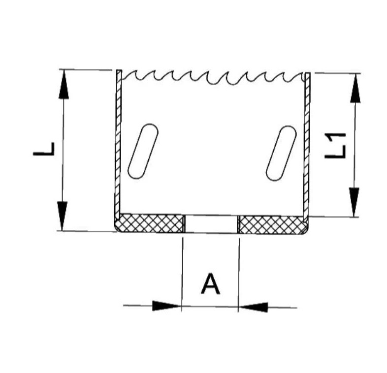22mm Hole Saw Bit – Ceta Form, Turkish-made, Model J40-022