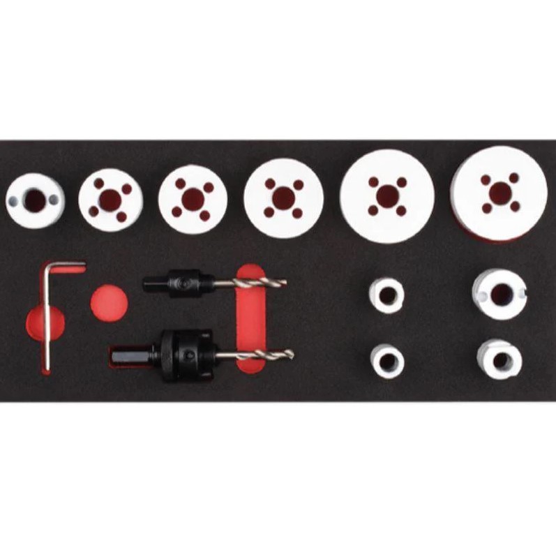 13-Piece Hole Saw Bit Set – Ceta Form, Turkish-made, Model J40-P13