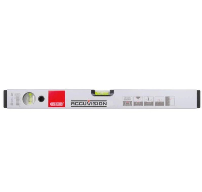 150cm Spirit Level – Ceta Form, Silver, Model P21-150
