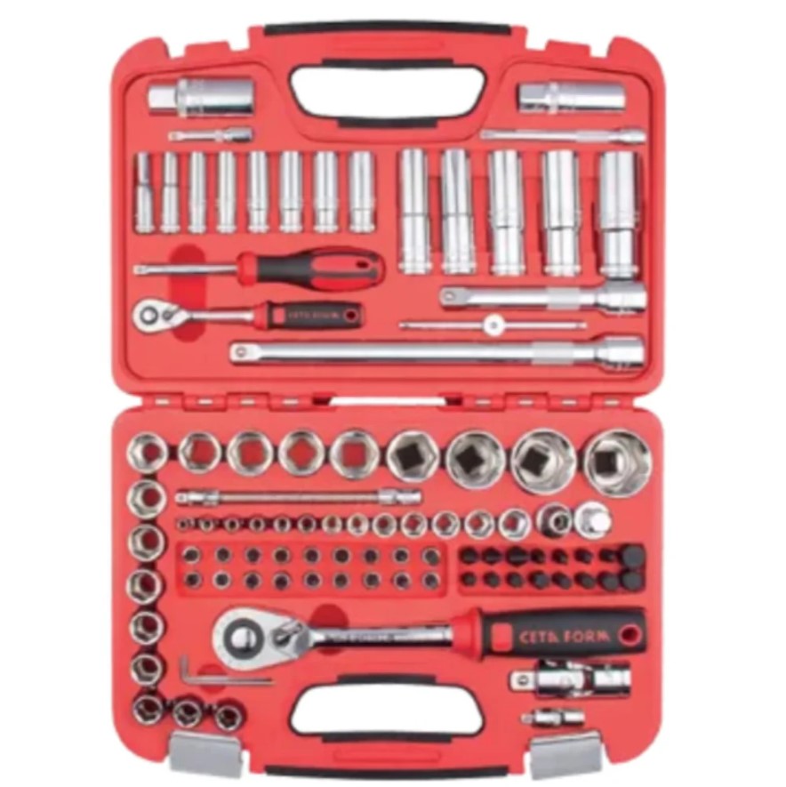 96-Piece Complete Socket Set – 1/4" & 1/2" Drive, Model C20-96PH2