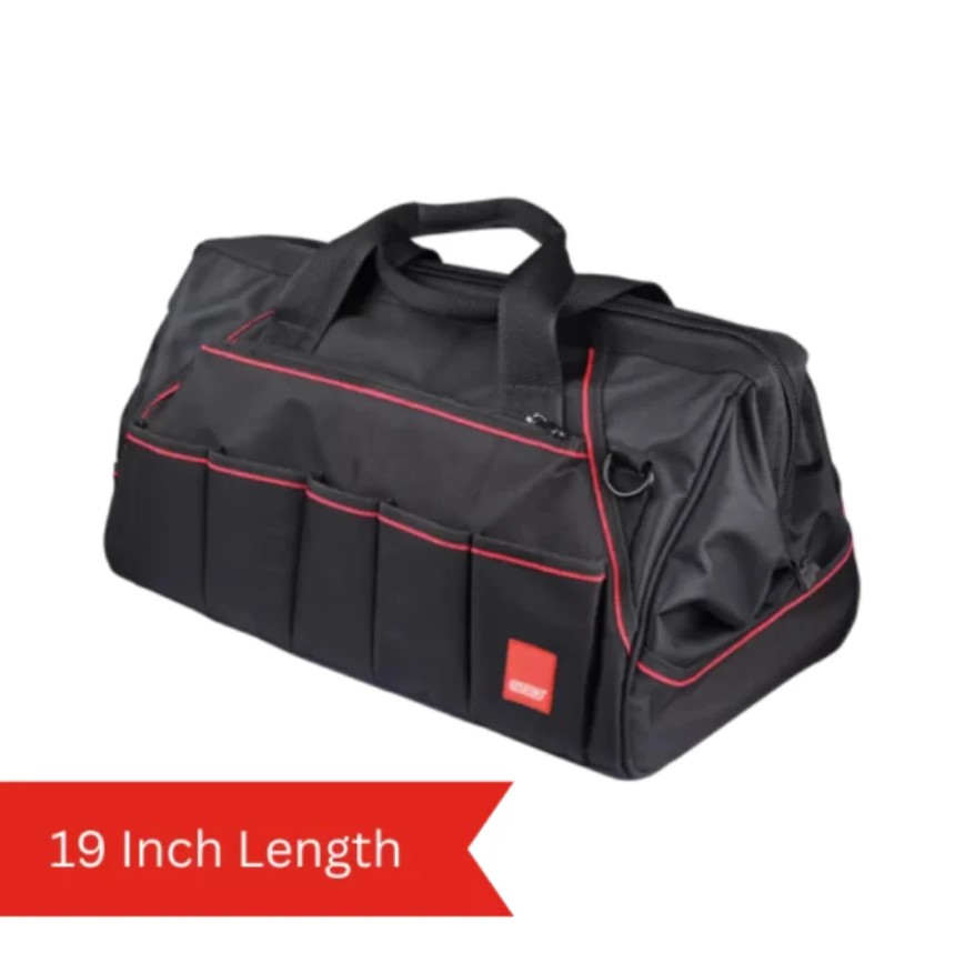 Black Velvet Fabric Tool Bag – Dual Handle, Model A26-TB12