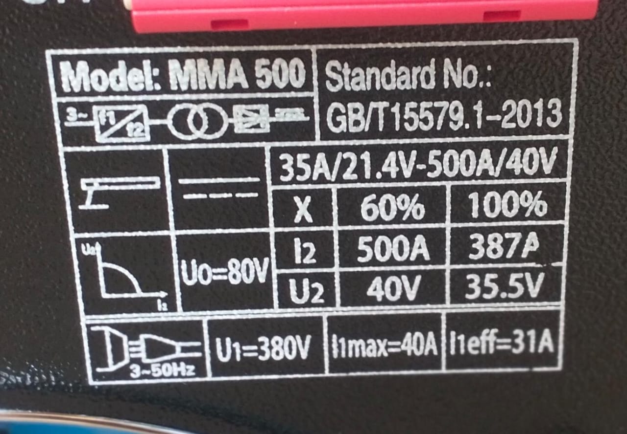 Welding Machine 500D