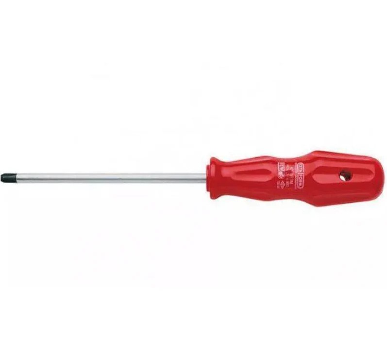 Ceta Form Red Phillips Screwdriver, PH2 × 300 Mm, Turkish, Model F32-002-300