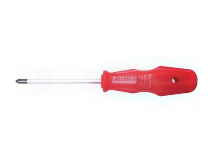 Ceta Form Red Phillips Screwdriver, PH0 × 80 Mm, Model F32-000-080