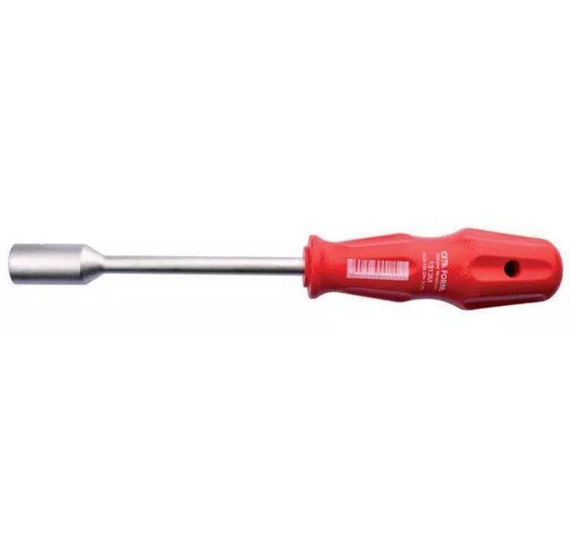 Ceta Form Turkish Red Bit Screwdriver, 8 × 125 Mm, Model F36-080-125