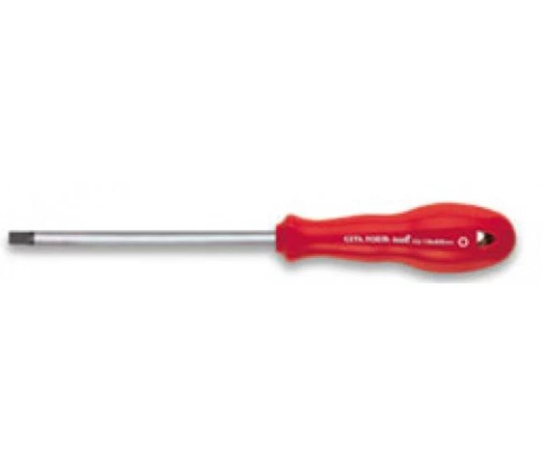 Ceta Form Turkish Red Star Screwdriver, T6 × 60 Mm, Model F35-006-060