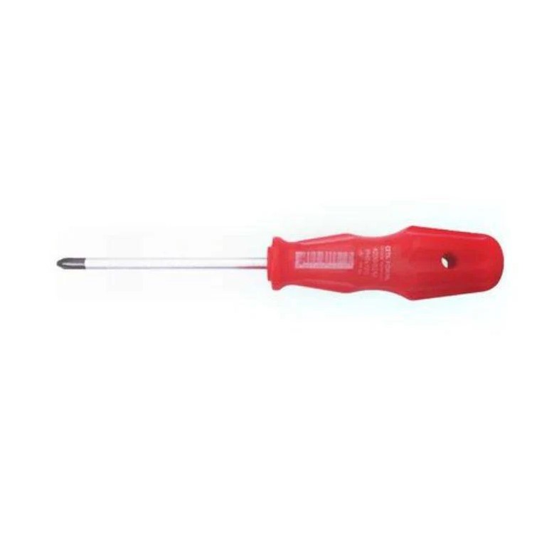 Ceta Form Red Phillips Screwdriver, PH1 × 200 Mm, Model F32-001-200