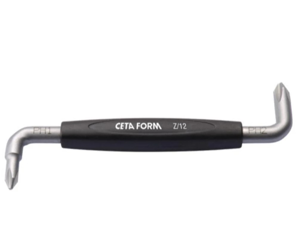 Ceta Form Z-Handle Phillips Screwdriver, PH1/PH2