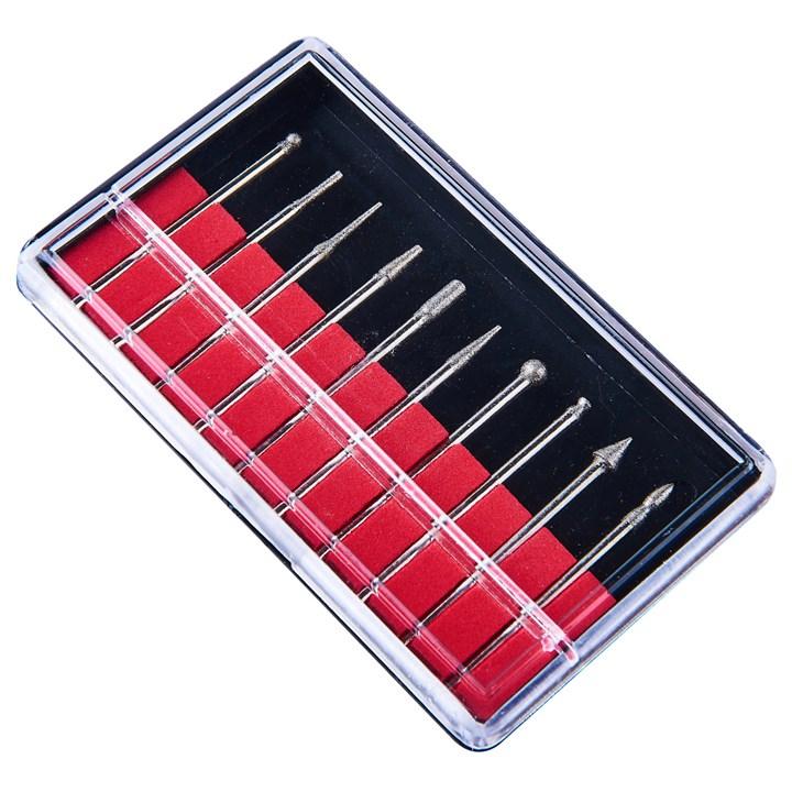 10 Piece Diamond Burr Set Amtech