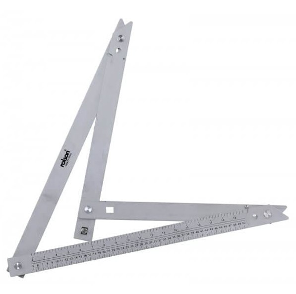 600mm Aluminium Folding Square Rolson