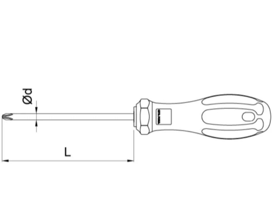 Ceta Form Super Phillips Screwdriver PH2 X 125mm (Model: F14-002-125)