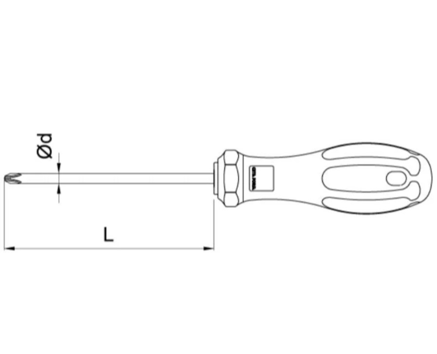 Ceta Form Super Phillips Screwdriver PH2 X 200mm (Model: F14-002-200)