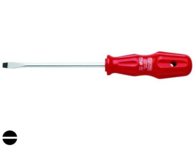 Ceta Form Red Slotted Screwdriver 5.5 X 200mm (Model: F30-055-200)